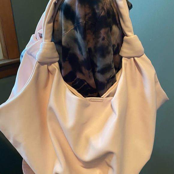 INC Ultra soft faux leather powder pink purse. - Picture 2 of 6